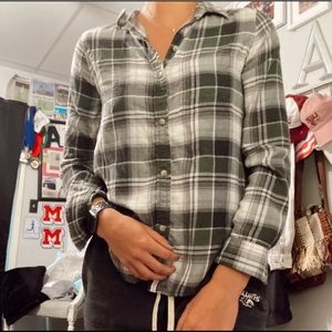 American eagle flannel , size xs